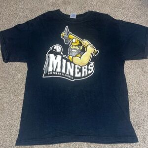 Vintage Southern Illinois Miners Shirt Large Defunct Minor League Baseball Team